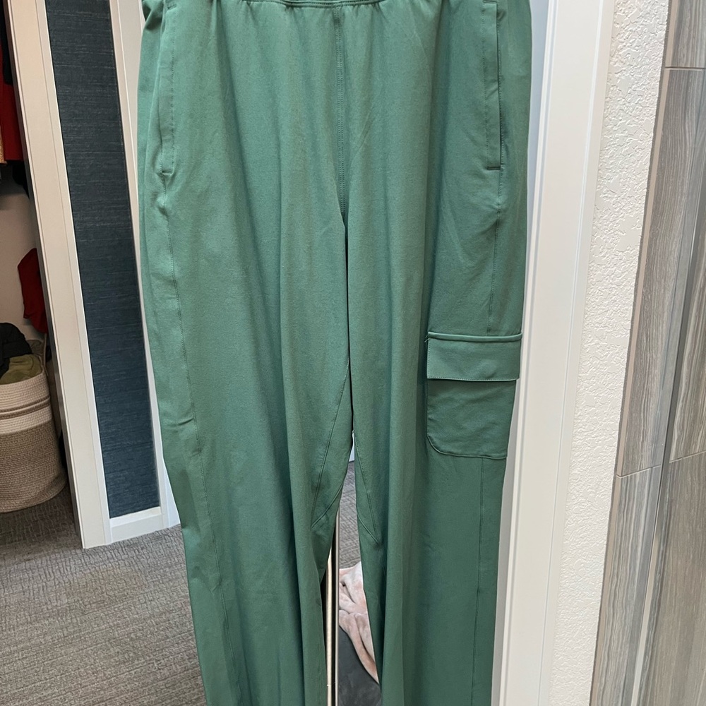 Women’s Green Cargo Pants Alder/Roots